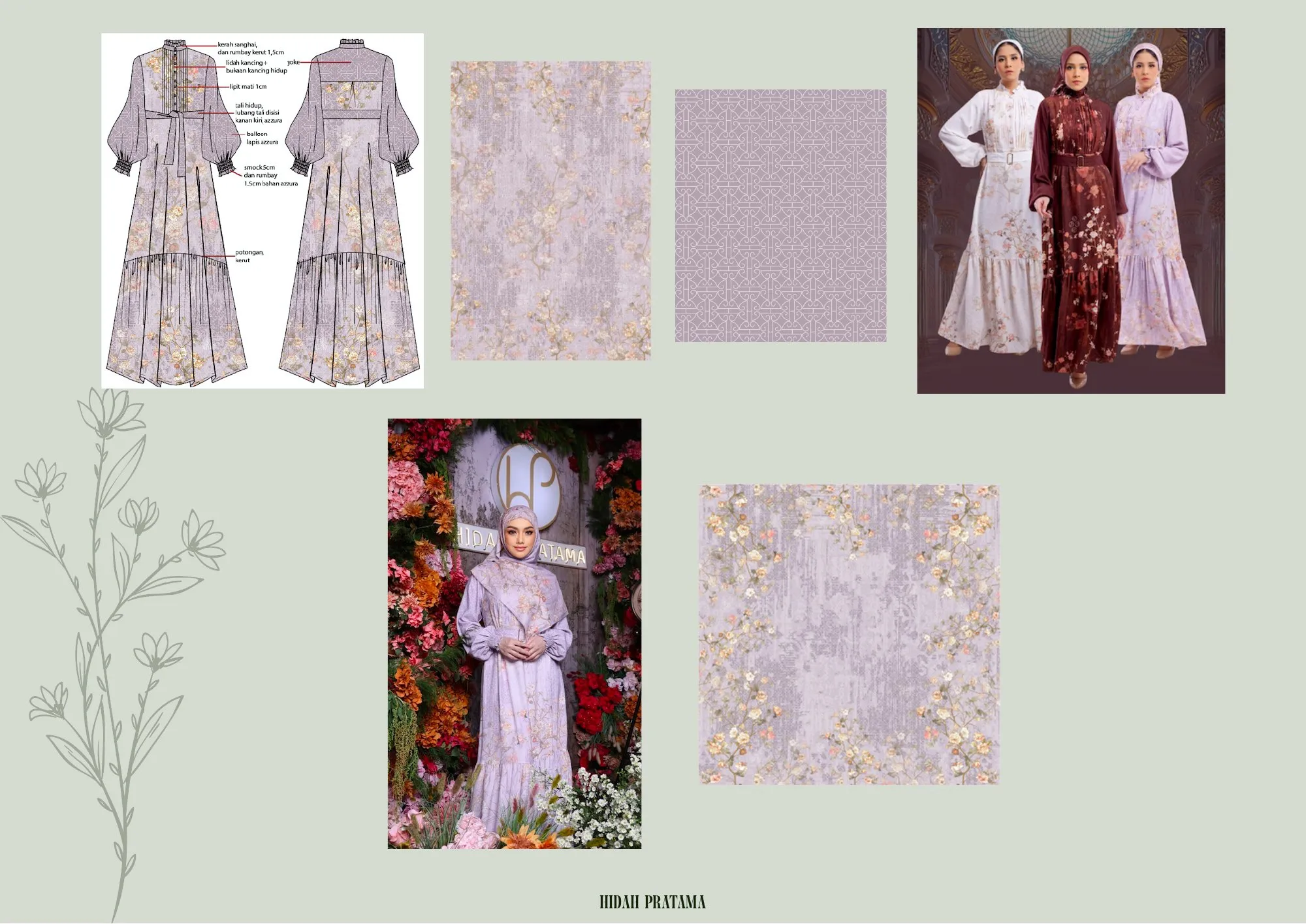 Gamis & tunik untuk Hidah Pratama